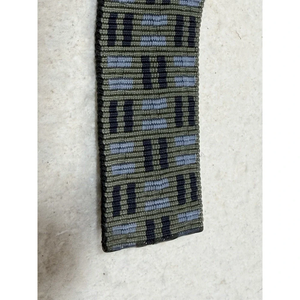 Mossimo Reversible Web Belt Geometric Pattern 1 Inch Casual‎ Streetwear